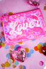 Metallic Pink Lover Cosmetic Bag