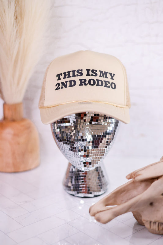 This Is My Second Rodeo Trucker Hat