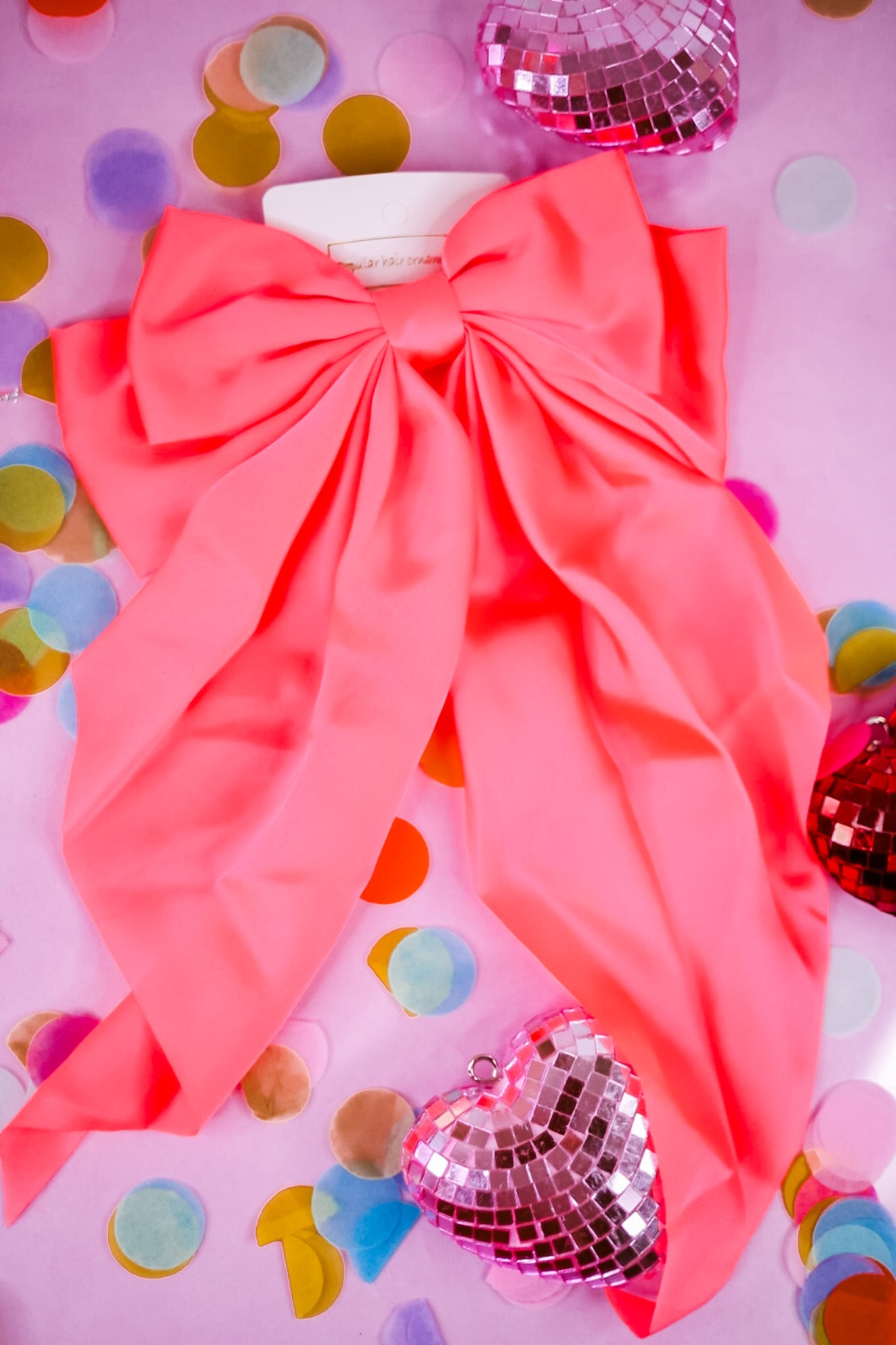 Satin Bow Hair Clips (18 Colors)