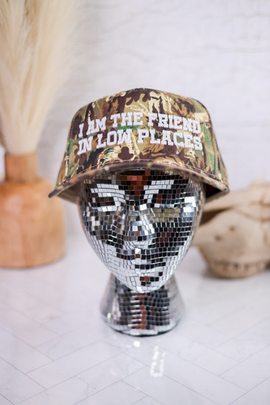 Friends in Low Places Camo Hat