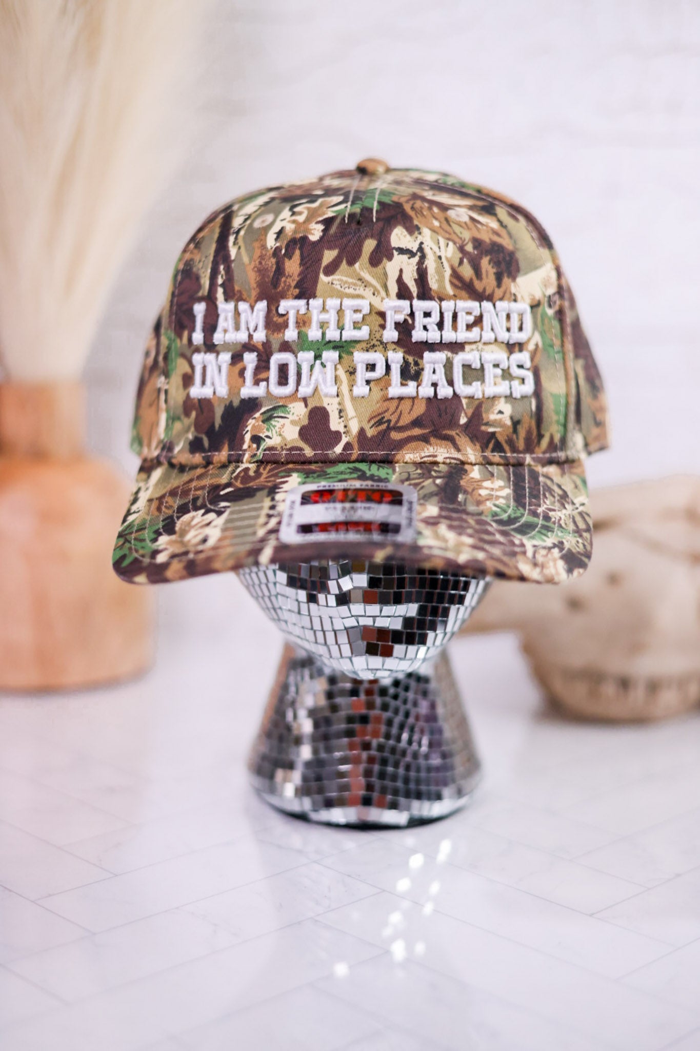 Friends in Low Places Camo Hat