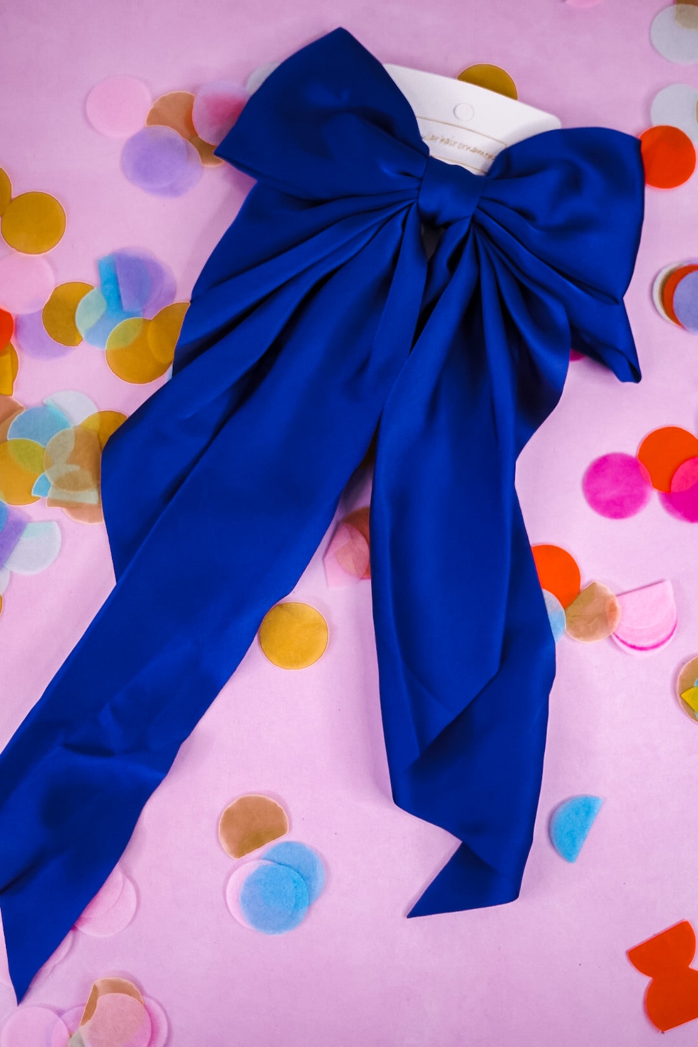 Satin Bow Hair Clips (18 Colors)