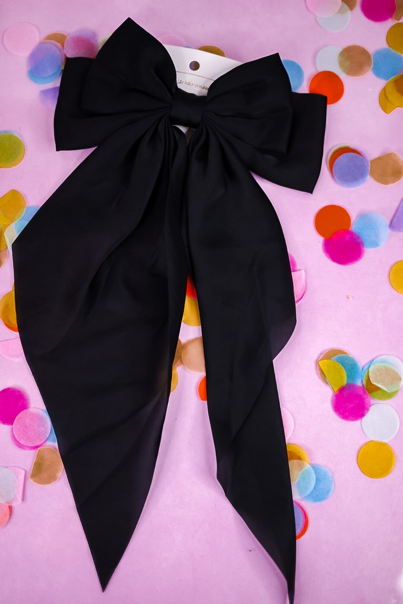 Satin Bow Hair Clips (18 Colors)