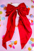 Satin Bow Hair Clips (18 Colors)