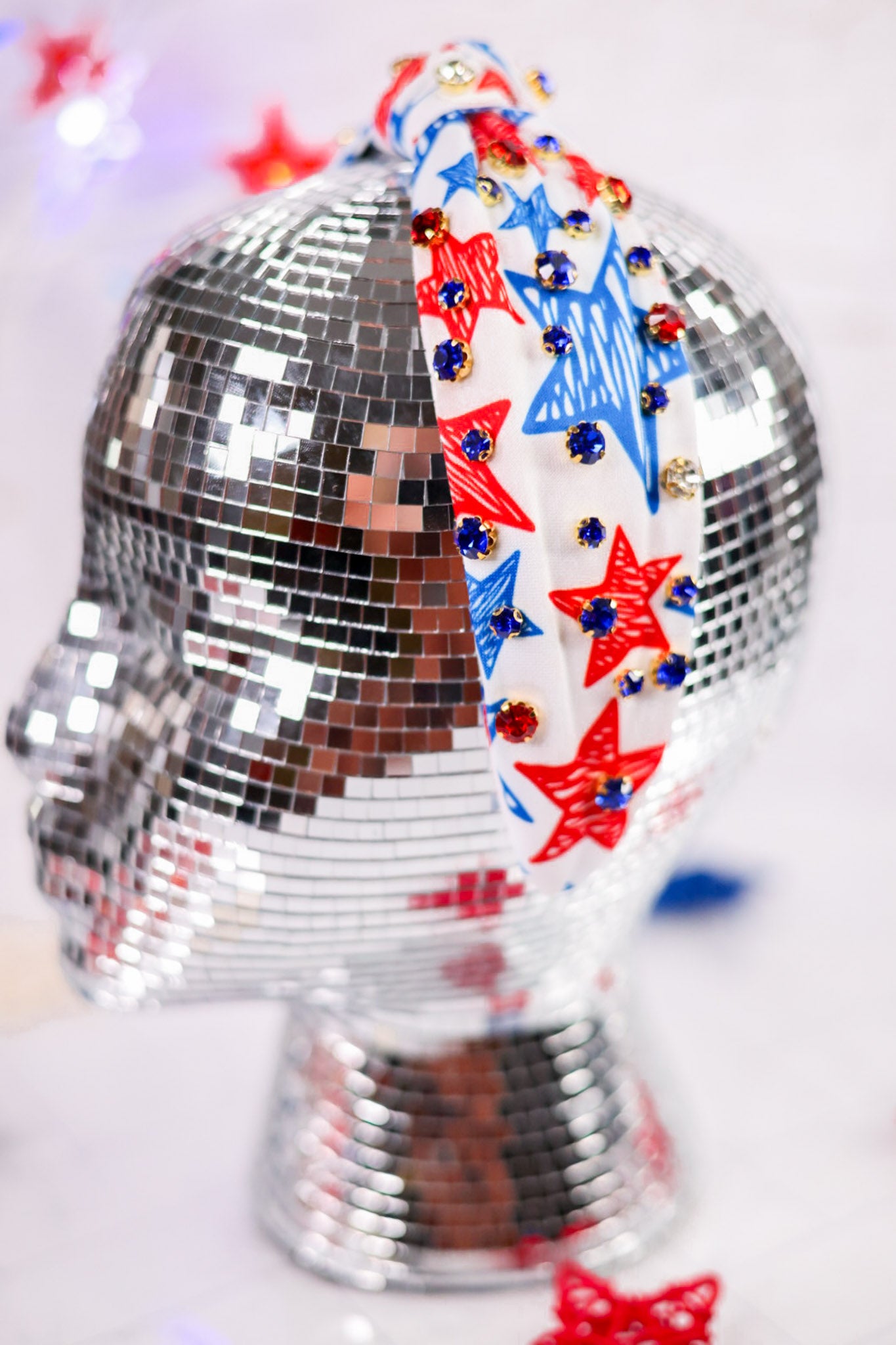 Patriotic Colorful Star Headband