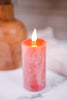 4" Pink LED Votive Candle