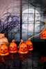 Metal Jack-O-Lantern Bell Garland