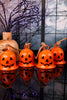 Metal Jack-O-Lantern Bell Garland