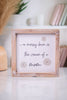 Reversible Mom/Crown Wood Framed Sign