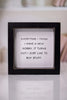Buy Stuff Hobby Wooden Framed Sign