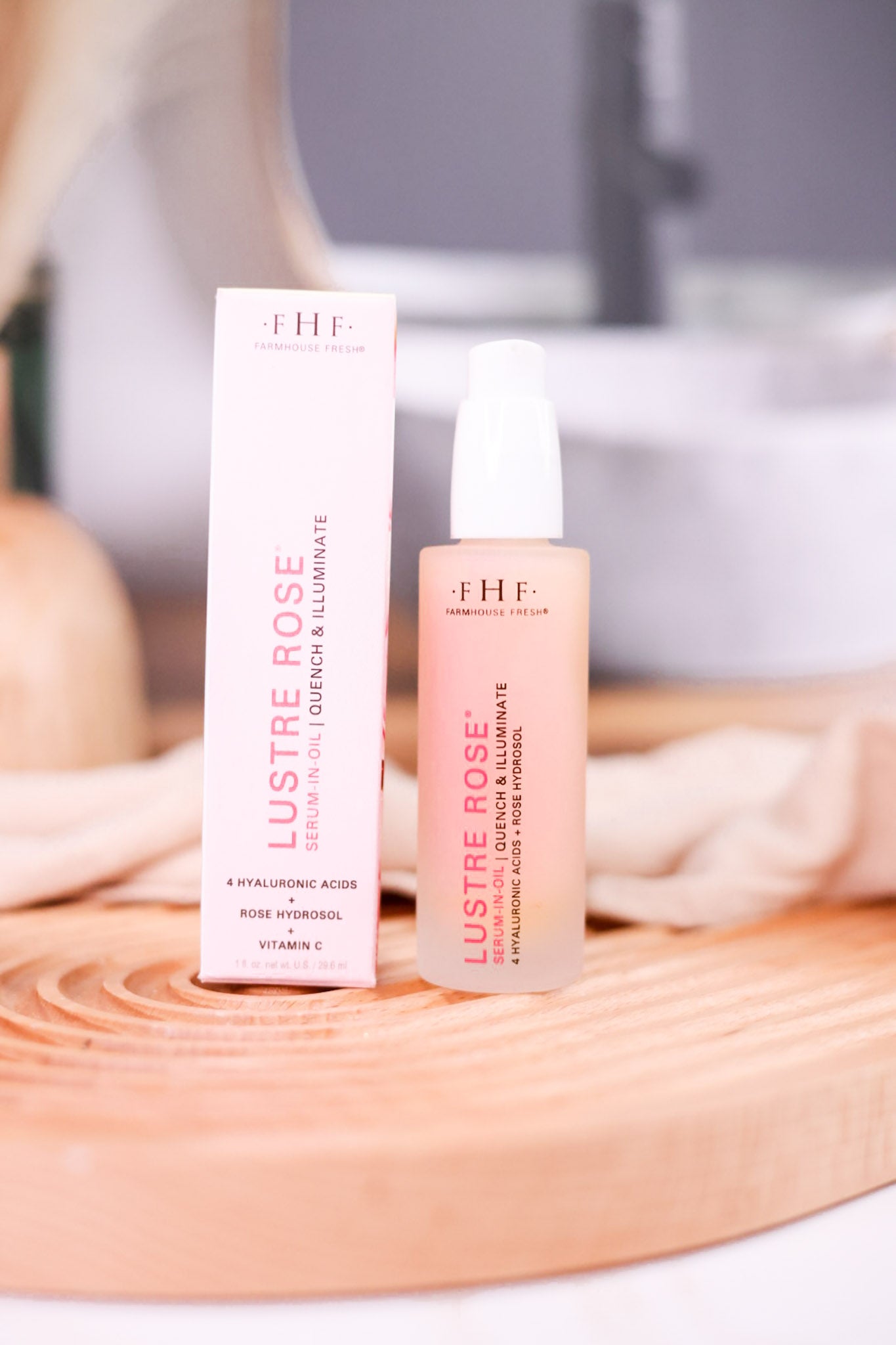Lustre Rose Serum In Oil