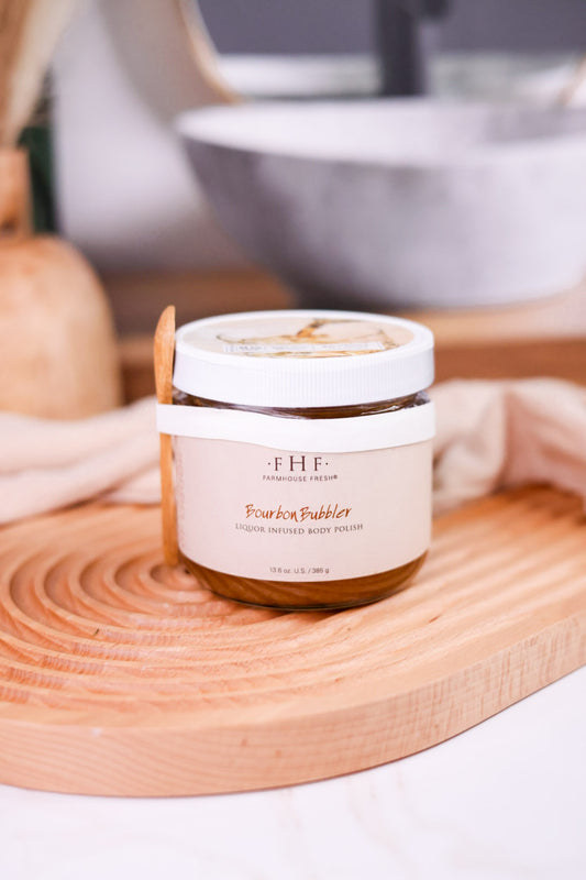 Bourbon Bubbler Whiskey Infused Body Polish