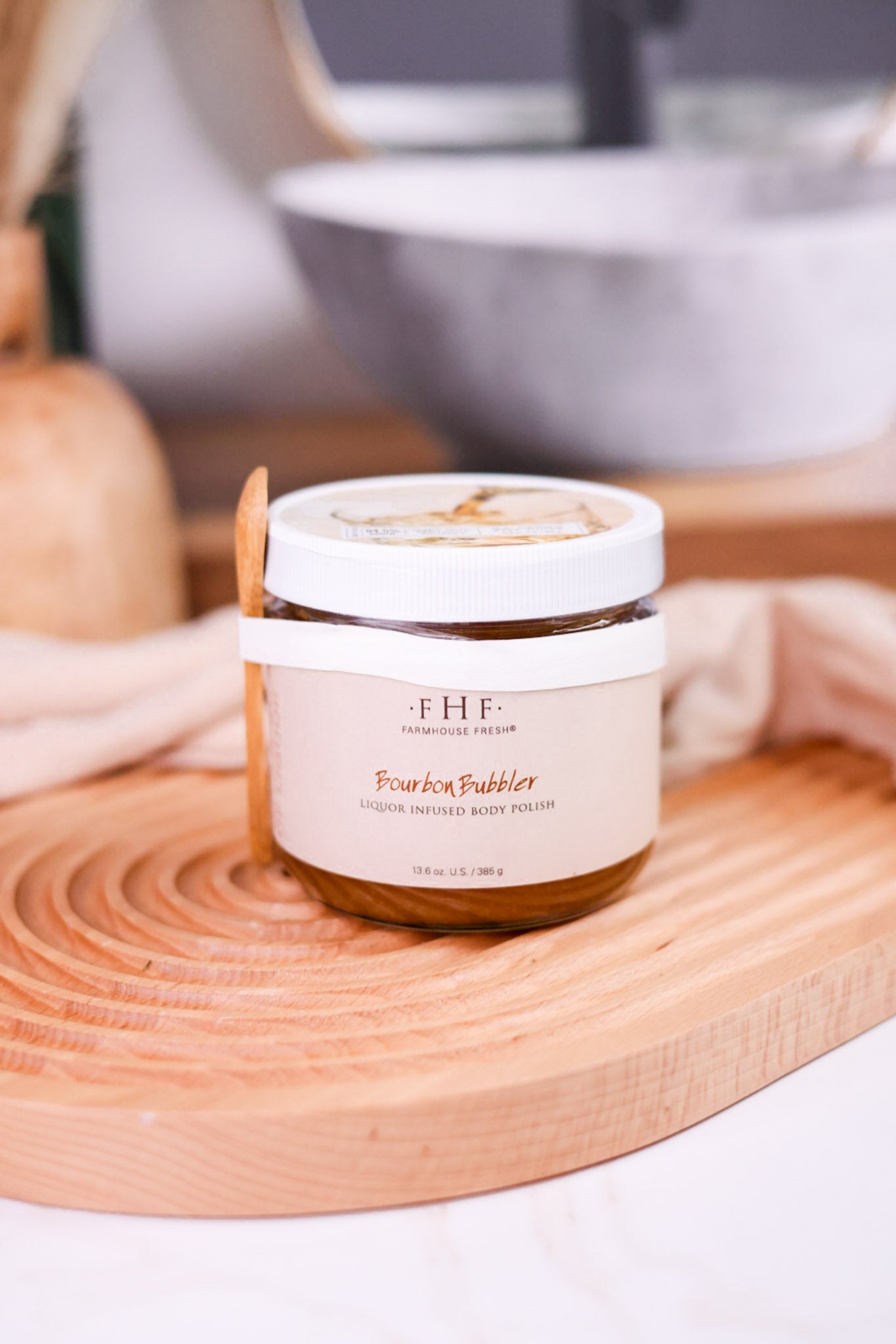 Bourbon Bubbler Whiskey Infused Body Polish