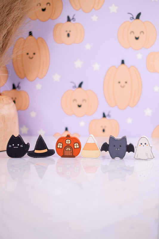 Set of 6 Halloween Themed Ledgies