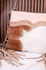 Tan Mesa Rebel Hairon Leather Bag