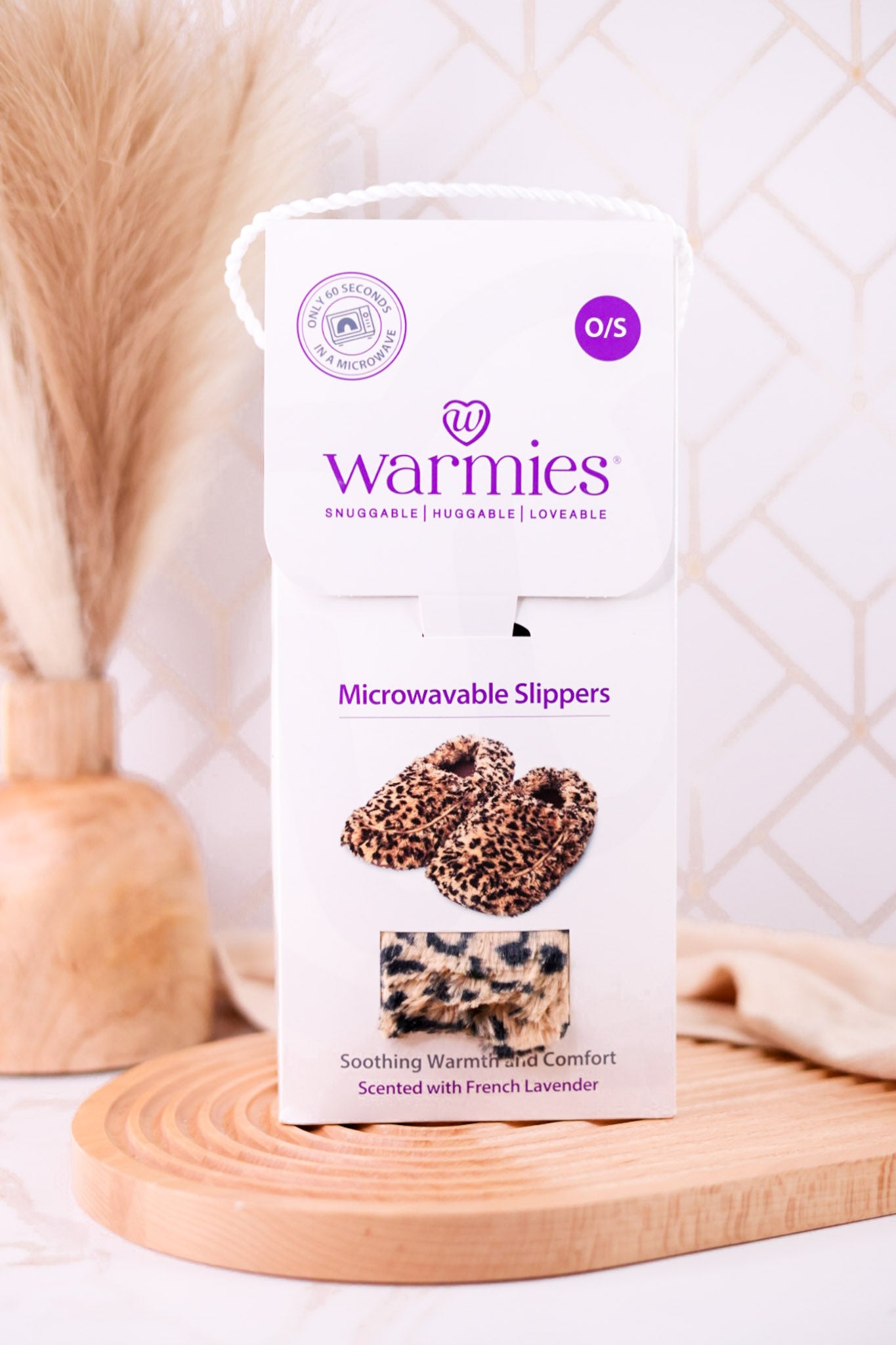 Leopard Warmies Slippers