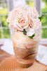 10" Wooden Vase