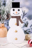 Standing Rustic Metal Snowman