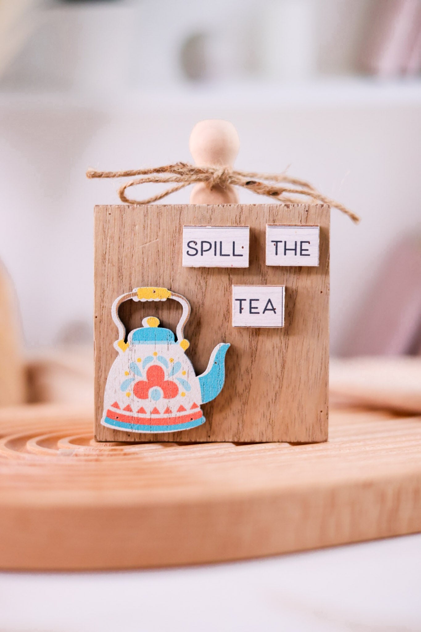 Wooden Message Blocks (4 Styles)