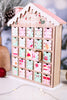 Wooden Christmas Countdown Decorative House