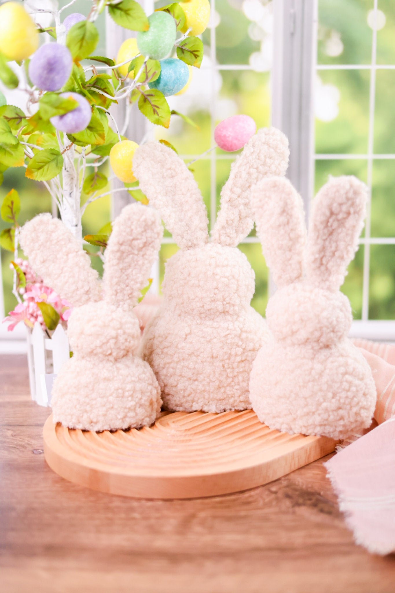 Sherpa Bunny Figures (3 Sizes)