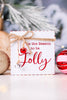 Merry Christmas & Jolly Metal Table Top Decorations