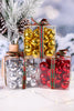 Set Of 36 Metal Holiday Bells (3 Colors)
