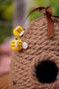 Jute Bee Hive Table Top Decorative Sitter