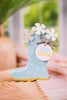 Pastel Rain Boot Table Sitter (3 Colors)