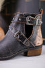 Yarrow Distressed Leather Ankle Boots