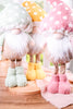 Pastel Mushroom Hat Plush Standing Gnomes (3 Colors)