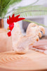 Painted Canvas Chicken Figurine (2 Styles)