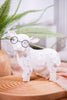 Resin Cow Sitter with Glasses (2 Styles)