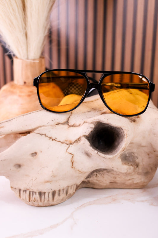 Orange and Black Kingston Sunglasses
