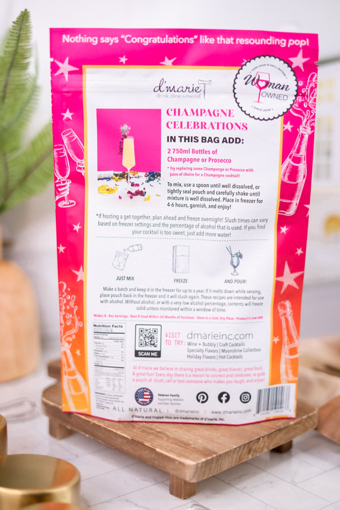 Bubbles Collection Craft Cocktail Slush Mixes (5 Flavors)
