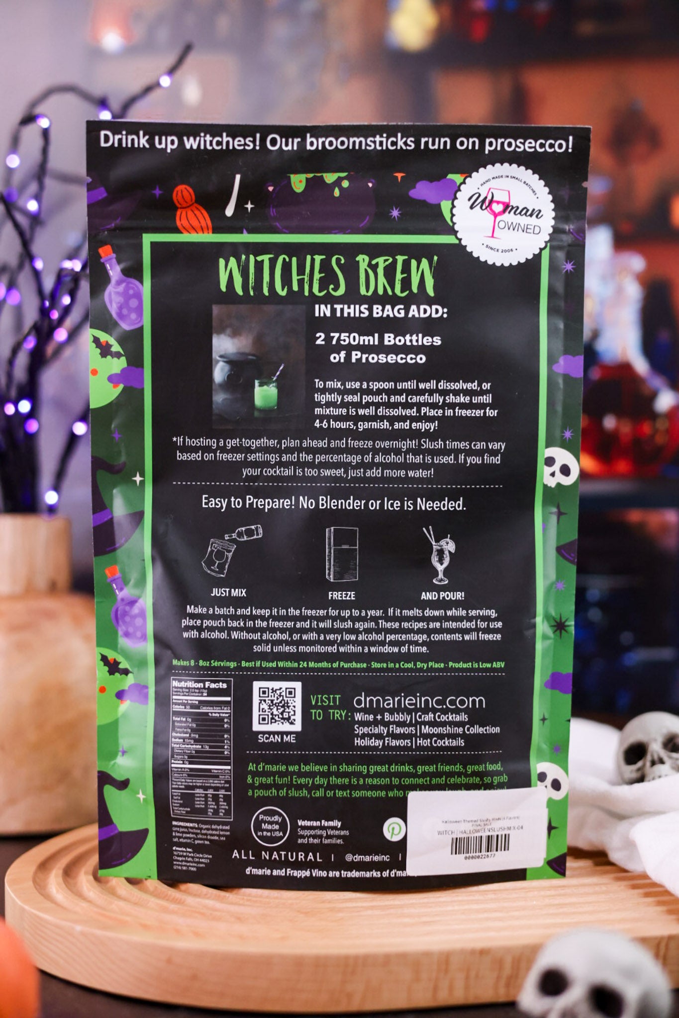 Halloween Themed Slushy Mixes (4 Flavors)