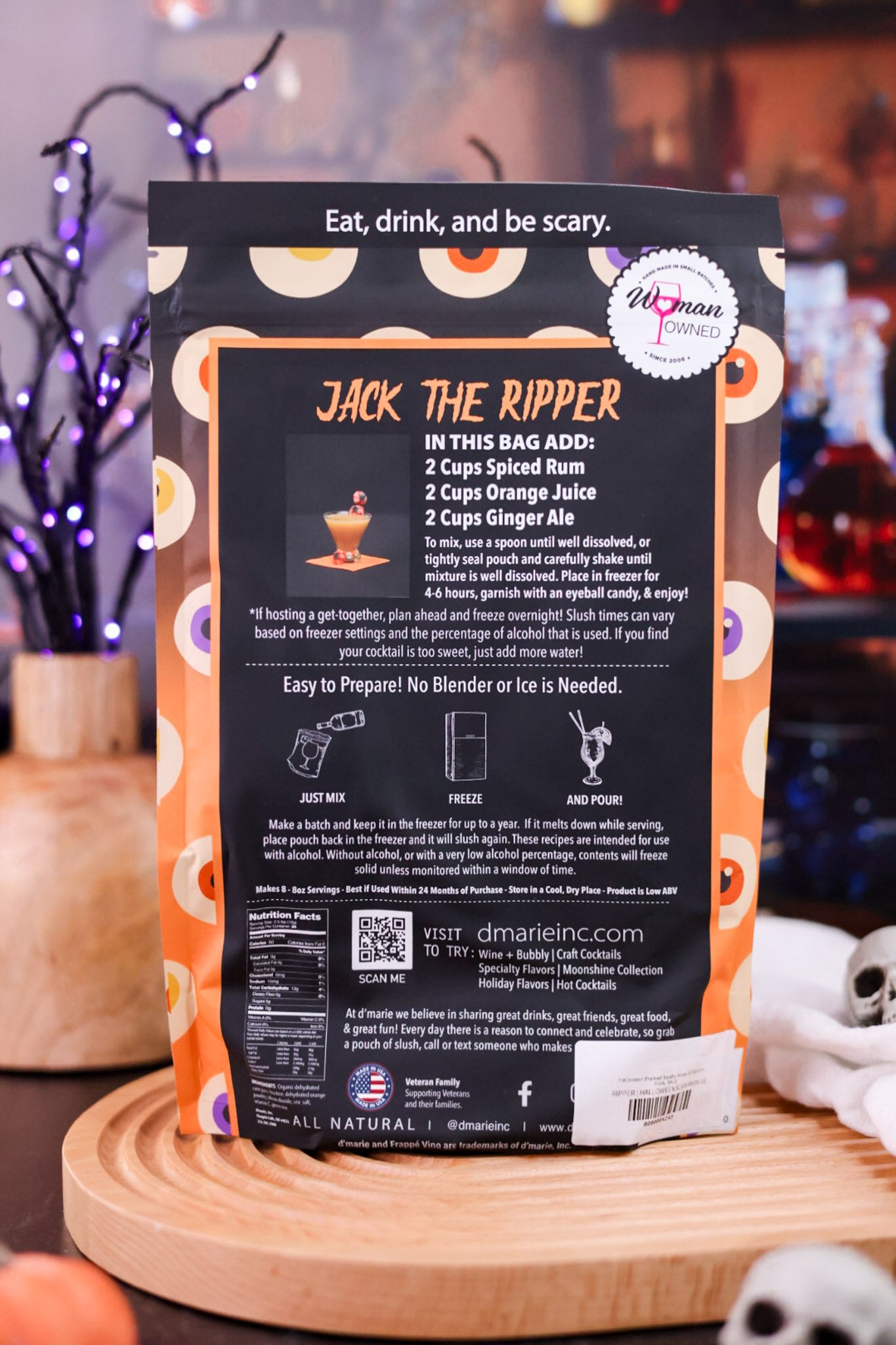 Halloween Themed Slushy Mixes (4 Flavors)