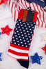 Stars & Stripes Patriotic Men's Socks