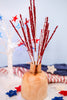 Patriotic Glittered Decorative Spray (2 Colors)