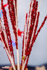 Patriotic Glittered Decorative Spray (2 Colors)