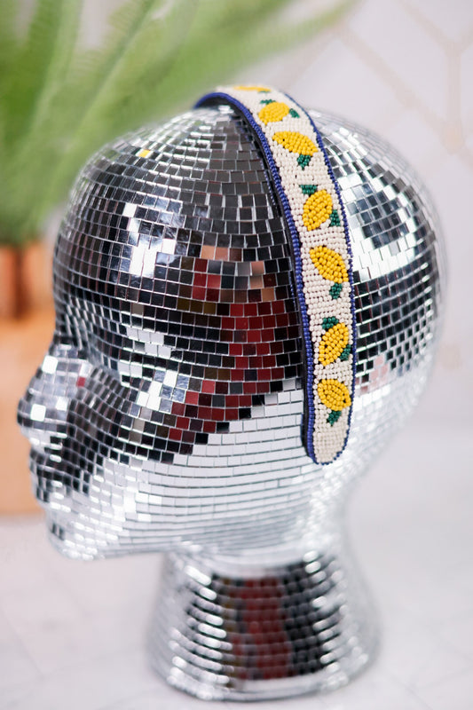 Stevie Lemons Beaded Headband