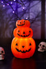 Flameless LED Happy Pumpkin