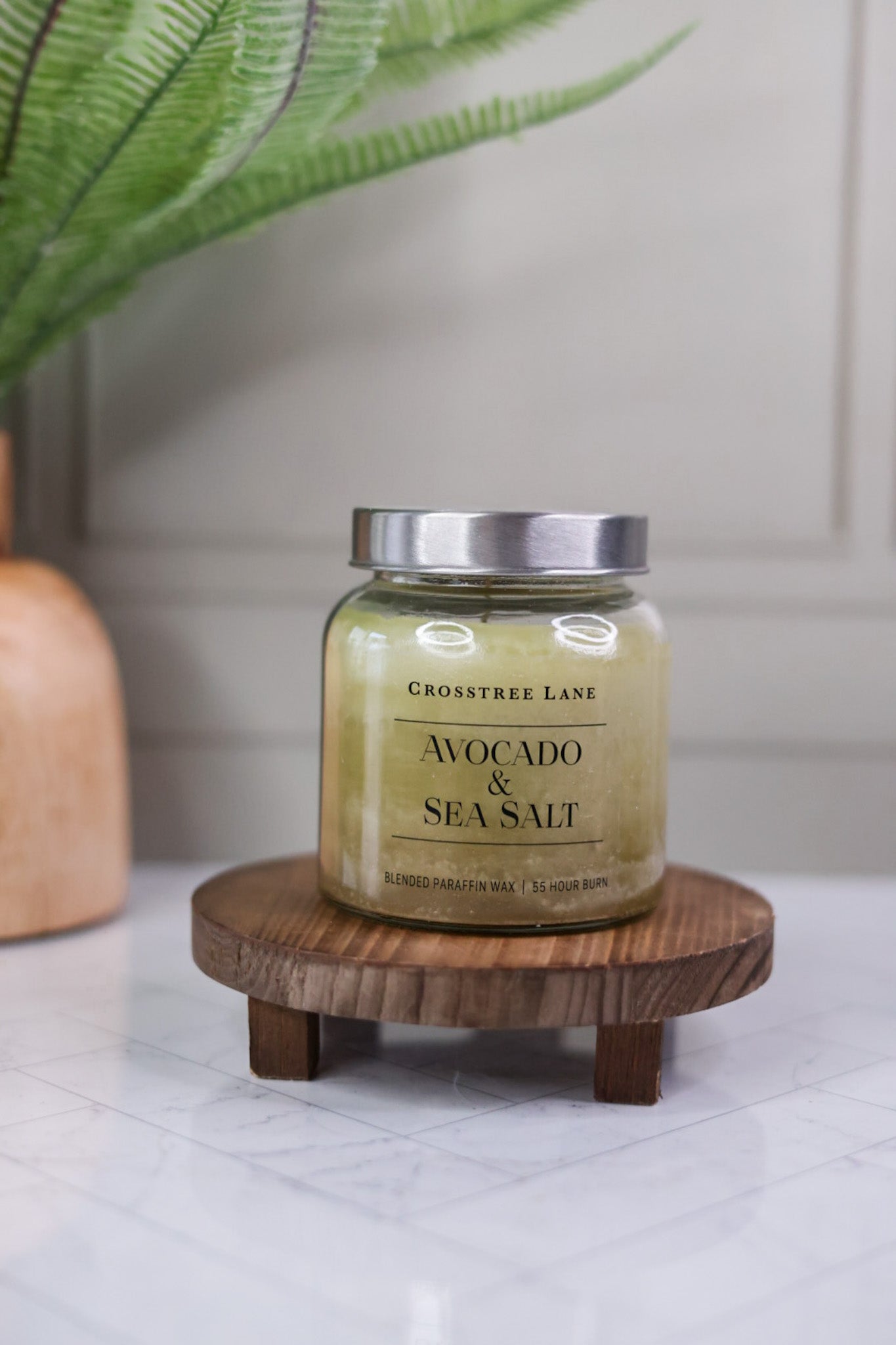 Avocado Sea Salt Crosstree Lane Candle