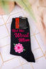 "Not The Worst Mom" Women's Socks