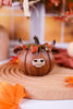 Resin Harvest Highland Cow Head Pumpkin (2 Styles)