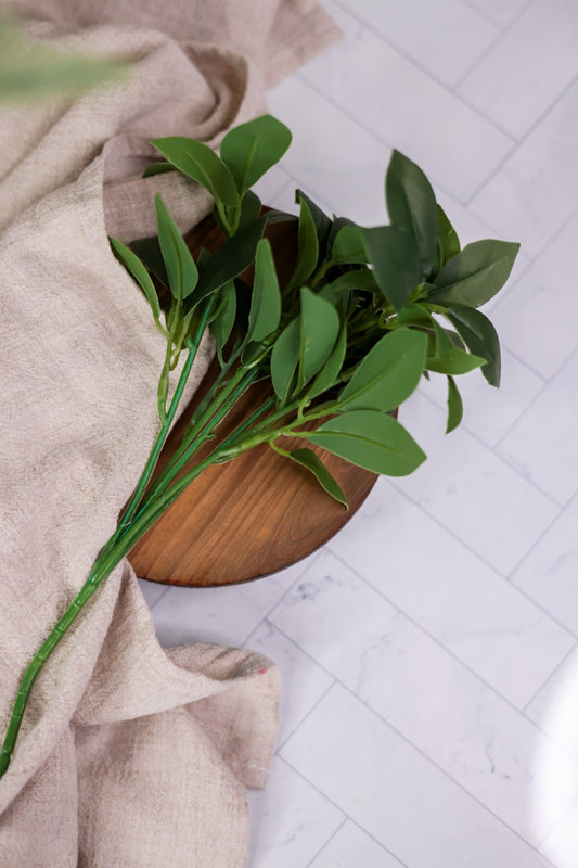 11.5" Lemon Leaf Stem