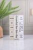 Grateful Home Wood Book End Blocks (3 Styles)