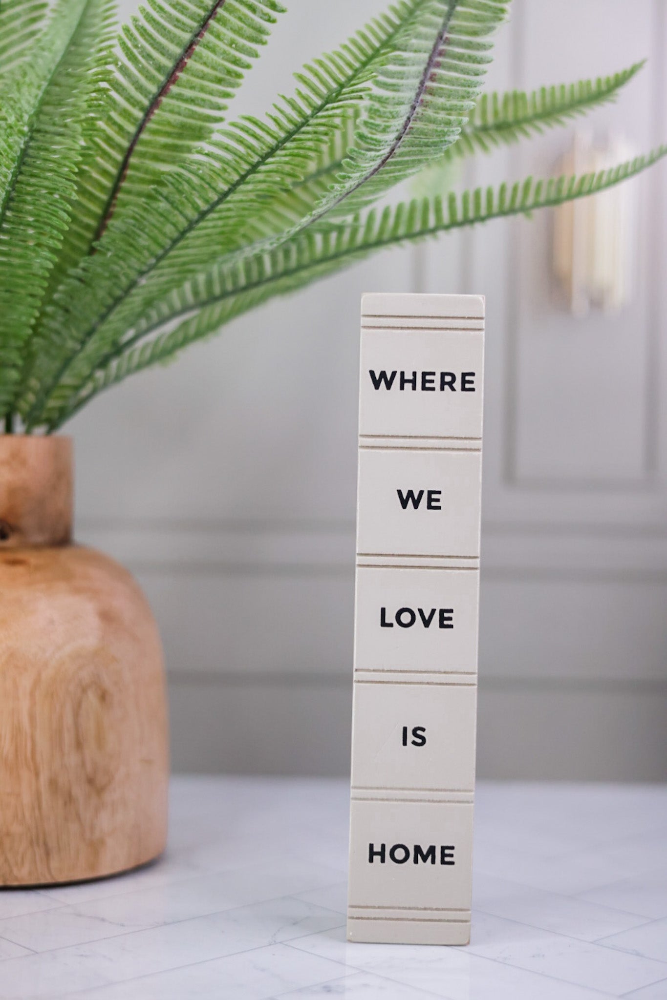 Grateful Home Wood Book End Blocks (3 Styles)