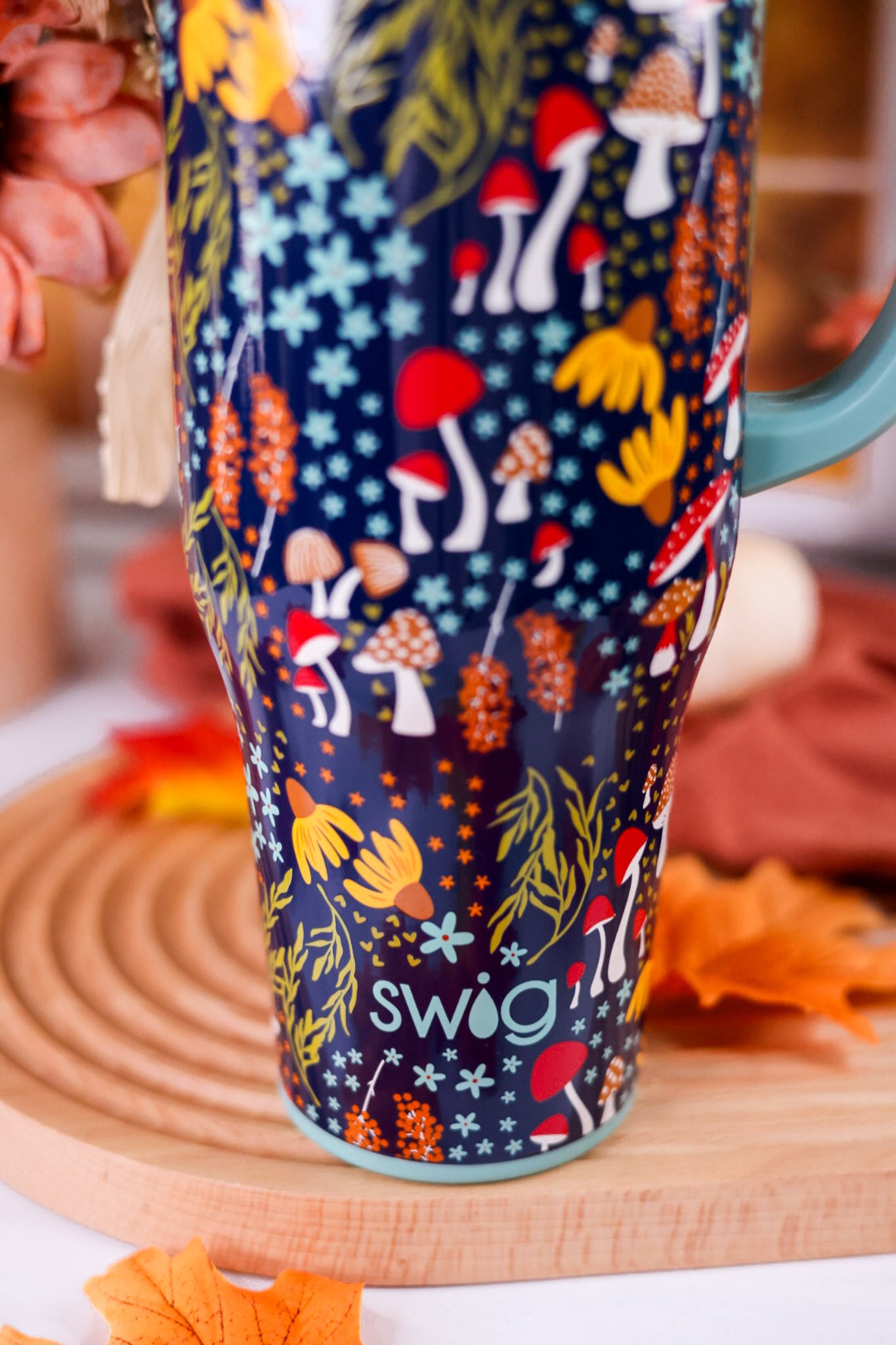 Mushroom Meadow 40oz Mega Mug