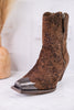 Jimi Black Leopard Ankle Boots